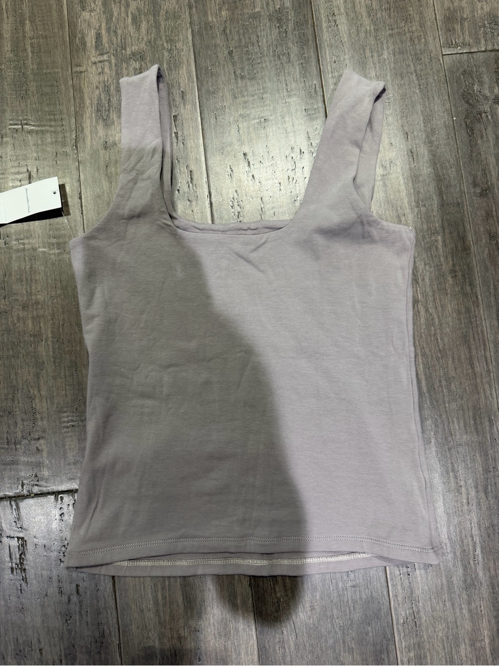 Abercrombie & Fitch Light Mauve Square-Neck Tank - Picture 3 of 3